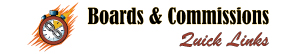 Boards & Commissions Quick Links